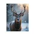 thumbnail image 1 of Paint by Numbers Kit for Adults, Snowy Deer Winter Scene Paint by Numbers, Easy Paint by Numbers Kit for Adults Beginner, DIY Adult Paint by Number Kits on Canvas, Home Decor, 1 of 7