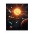thumbnail image 1 of Paint by Numbers Kit for Adults, Solar System Cosmic Artwork Paint by Numbers, Easy Paint by Numbers Kit for Adults Beginner, DIY Adult Paint by Number Kits on Canvas, Home Decor, 1 of 7
