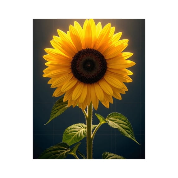 Paint by Numbers Kit for Adults, Sunflower Radiant Bloom Natural Beauty Paint by Numbers, Easy Paint by Numbers Kit for Adults Beginner, DIY Adult Paint by Number Kits on Canvas, Home Decor