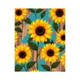 thumbnail image 1 of Paint by Numbers Kit for Adults, Sunflower Rustic Pattern Paint by Numbers, Easy Paint by Numbers Kit for Adults Beginner, DIY Adult Paint by Number Kits on Canvas, 12x16in Home Decor, 1 of 7