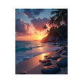 thumbnail image 1 of Paint by Numbers Kit for Adults, Sunset Beach Paradise Ocean Waves Paint by Numbers, Easy Paint by Numbers Kit for Adults Beginner, DIY Adult Paint by Number Kits on Canvas, Home Decor, 1 of 7