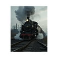 thumbnail image 1 of Paint by Numbers Kit for Adults, Train On Tracks Journey Paint by Numbers, Easy Paint by Numbers Kit for Adults Beginner, DIY Adult Paint by Number Kits on Canvas, Home Decor, 1 of 7