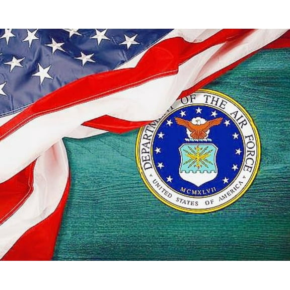 Paint by Numbers Kit for Adults -USA Air Force- Beginners Acrylic Adult Paint by Number Kits on Canvas Digital Oil Number Painting Kits for Home Decor Gift 16"x20"-