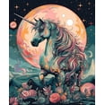 thumbnail image 1 of Paint by Numbers Kit for Adults -Unicorn (5) - Beginner DIY Color by Number Set on Canvas Acrylic Oil Paintings Crafts, Gifts, Home Wall Decor (12 X 16 inches)-, 1 of 5