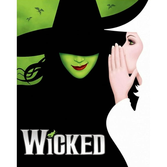 Paint by Numbers Kit for Adults -Wicked Musical Playbill Poste Rise Up Billy Elliot- Beginners Acrylic Adult Paint by Number Kits on Canvas Digital Oil Number Painting Kits for Home Decor Gift 16"x20"