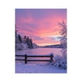 thumbnail image 1 of Paint by Numbers Kit for Adults, Winter Sunset Over Frozen Lake Paint by Numbers, Easy Paint by Numbers Kit for Adults Beginner, DIY Adult Paint by Number Kits on Canvas, Home Decor, 1 of 7