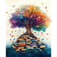thumbnail image 1 of Paint by Numbers Kits for Adults-Knowledge Tree- Beginners Digital Oil Paint by Number for Adults Easy Canvas for Home Wall Decoration and Gifts 16X20 inch-, 1 of 5