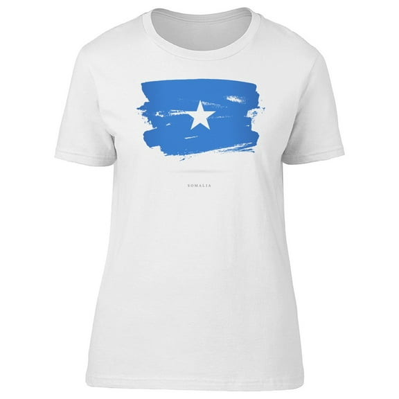 Paint Of The Flag Of Somalia T-Shirt Men -Image by Shutterstock, Male Small