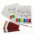 thumbnail image 1 of Paint Palette Craft Kit: Go Your Own Way (Pack of 24), 1 of 5