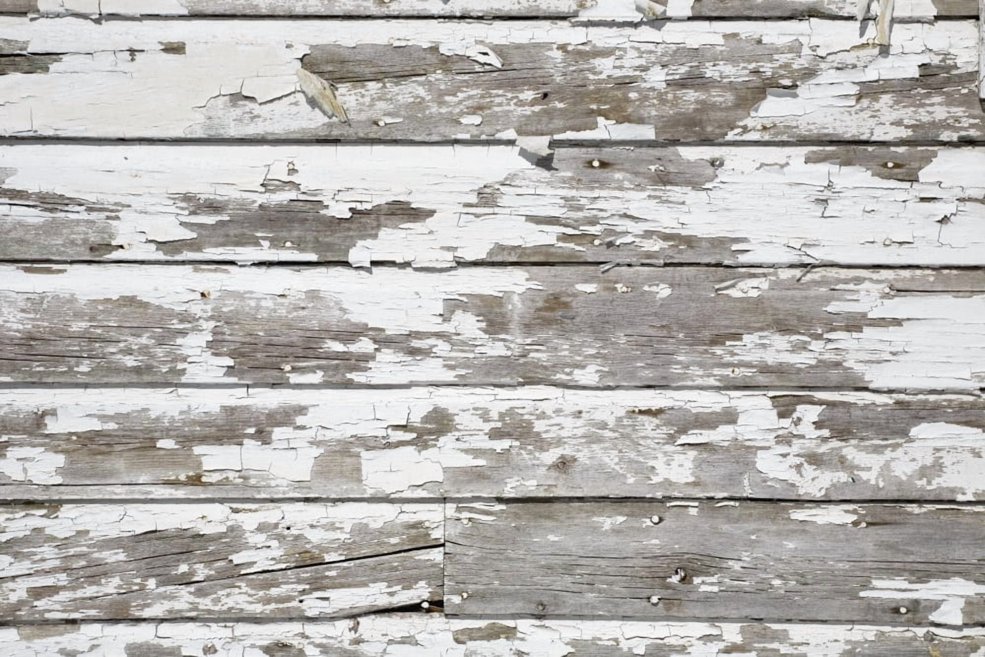 Paint Peeling Off Wood Canvas Art - David Chapman Design Pics (36 x 24)