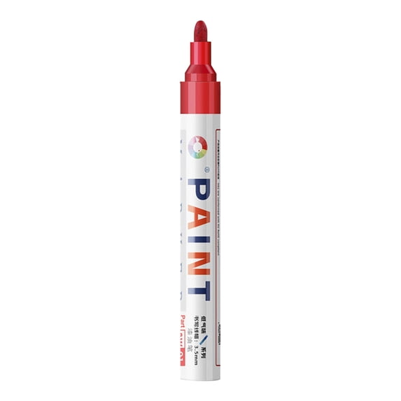 Paint Pen Permanent Paint Markers - 1 Pc Oil Based Paint Pens, 3.5mm Tip, Quick Drying and Waterproof Marker Pens for Metal, Rock Painting, Wood, Fabric, Plastic, Canvas, Mugs