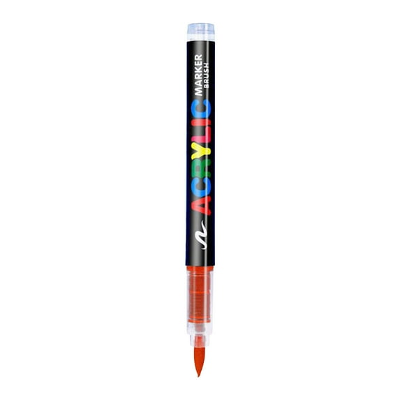 Paint Pens Acrylic Paint Markers Direct Liquid Soft Head Acrylic Marker Pen No Need To Press Drawing Graffiti Pen 5ml for Coloring,Calligraphy and Drawing for Artists
