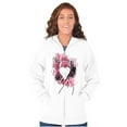 thumbnail image 1 of Paint Pink Ribbon Breast Cancer Aware Zip Hoodie Sweatshirt Women Brisco Brands M, 1 of 6