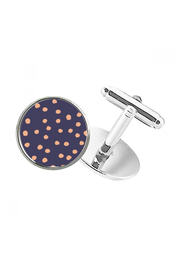 Paint Point s Ar Round Button Cuff Clip Stud Cufflinks