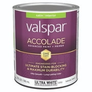 Paint & Primer Interior Satin Paint, Ultra White