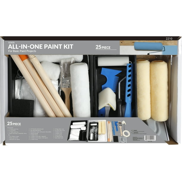 Paint Pro 25Piece AllinOne DIY Paint Applicator Kit