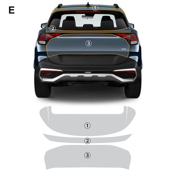 Paint Protection Film for KIA Sportage 2023 2024 Pre Cut Clear Kit Bra Body Transparent PPF TPU 8.5mil Sticker Invisible