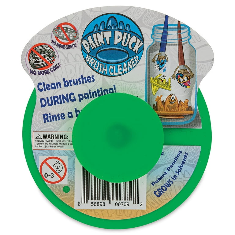 Paint Puck Brush Cleaner - Green