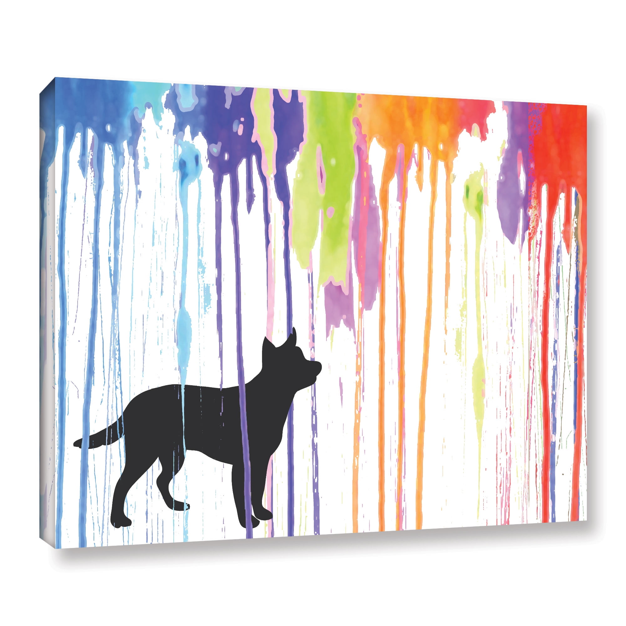 Paint Pup Gallery Wrapped Canvas