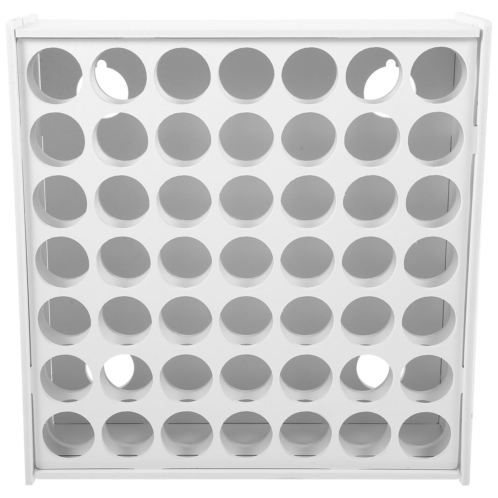 Paint Rack Organizer Wooden Craft Paint Storage Rack DIY 49slots Paint