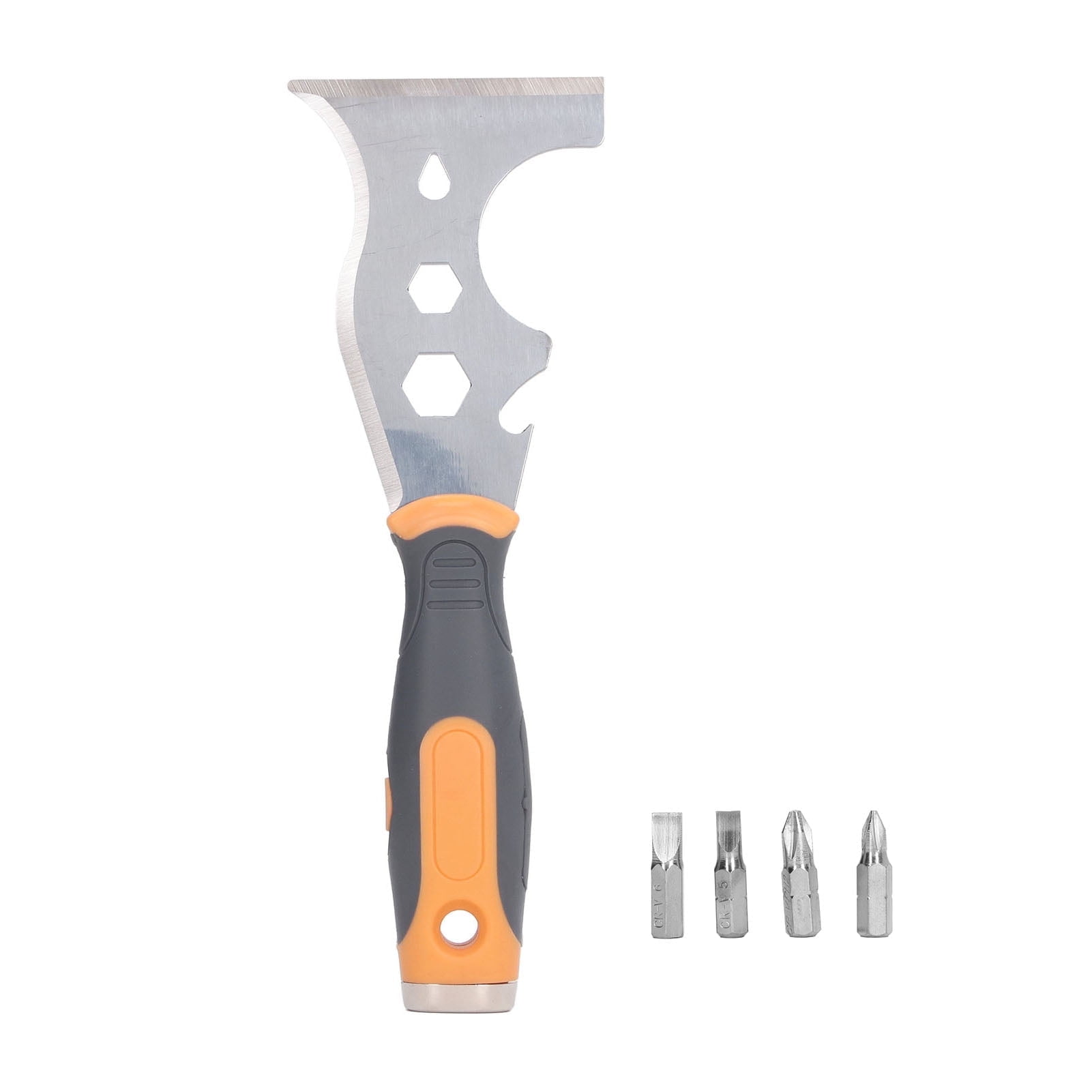 Paint Remover Tool, Ergonomic Design 16 In 1 Wrench Putty Scraper Stainless Steel Blade For