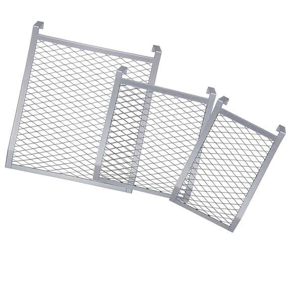 Paint Roller Grid Set for 1, 2, 5 Gallon Buckets - Metal Painting Tools for Professional and Home Use