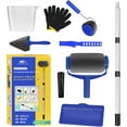 Paint Roller Kit, Paint Rollers for Painting Walls, Paint Edger Tool