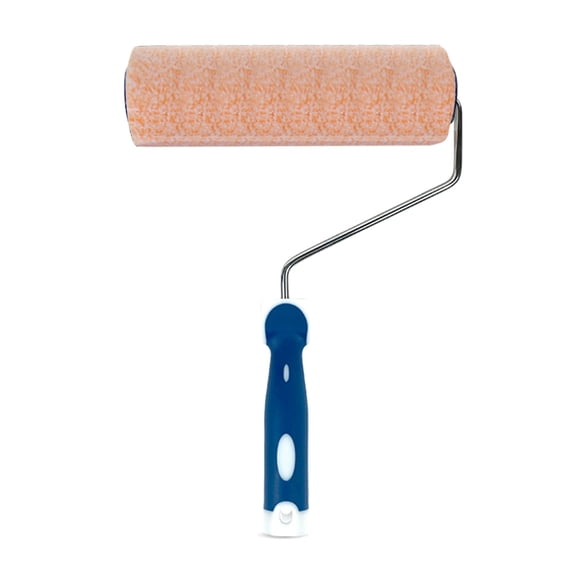 Paint Roller with Microfibre Cover for Smooth Coat Even Coat Paint Brush Removable with Comfortable Handle