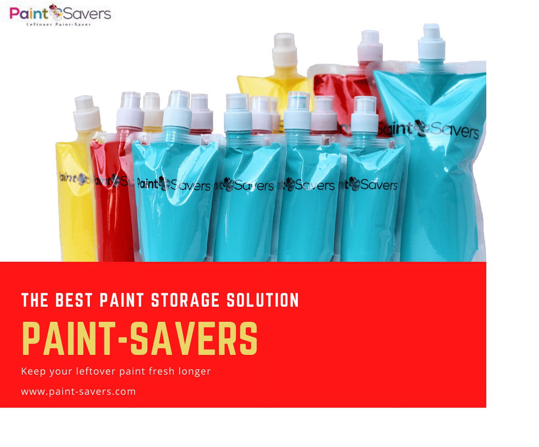 PaintSavers 3Pack, 1Quart Paint Storage Container