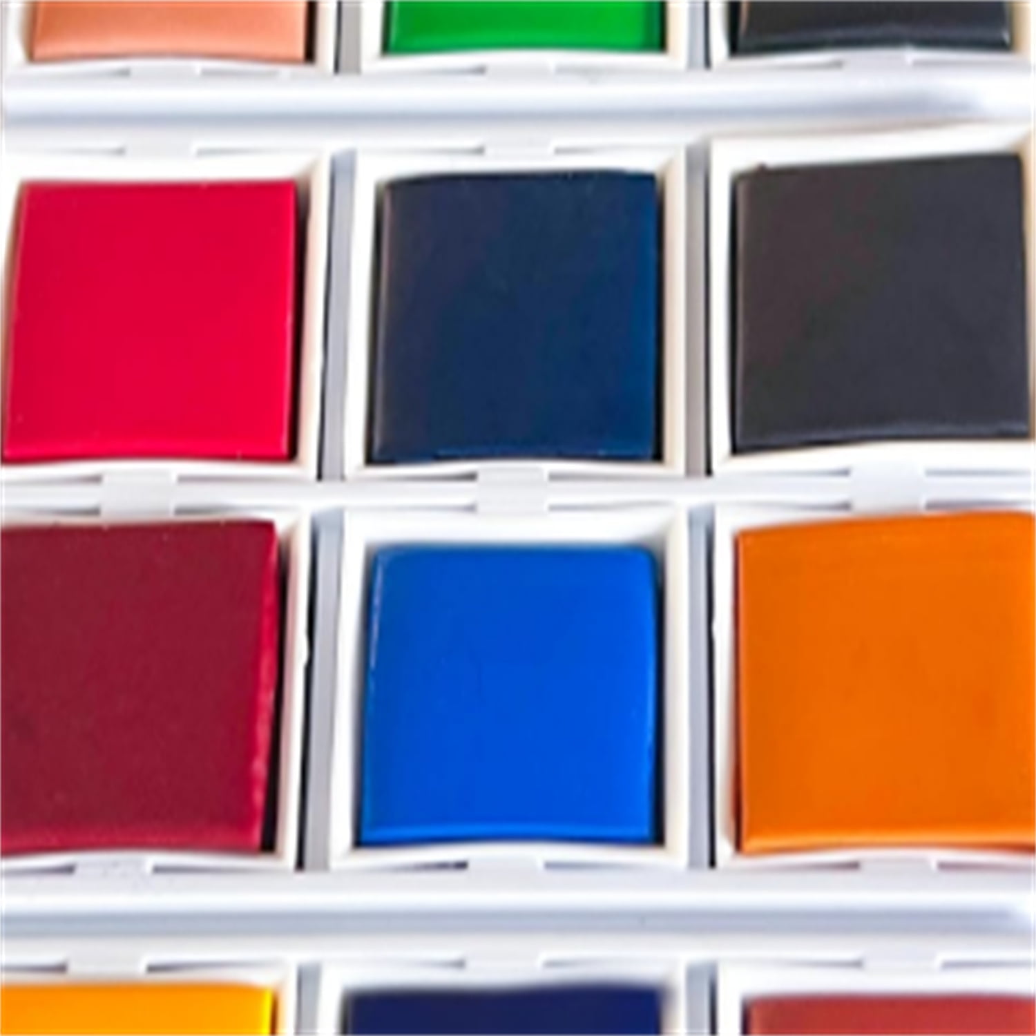 Paint Set, Shayda Campbell Artist Palette, Plastic Travel Set, 24 Half Pans, Assorted Colors, 1 Count