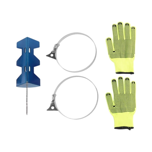 Paint Shaker Attachment for 2-3 Inch Cans - Blue Stainless Steel Reciprocating Saw Mixer