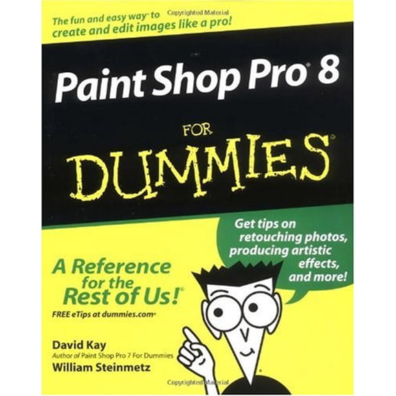 Pre-Owned Paint Shop Pro 8 for Dummies (Paperback) by David C Kay, William Steinmetz