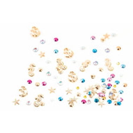 Paint & Sparkle Mermaid Nail Art, Kids Nail Polish and Manicure Kit