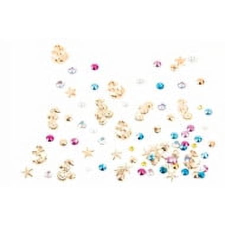 Paint & Sparkle Mermaid Nail Art, Kids Nail Polish and Manicure Kit