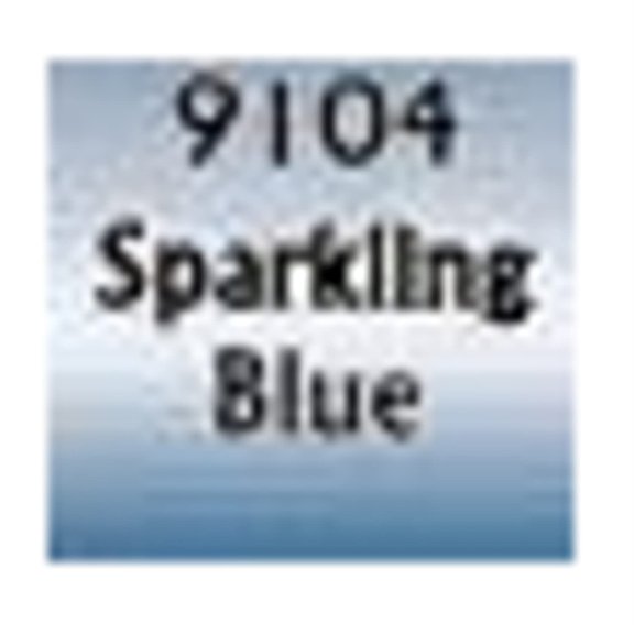 Paint Sparkling Blue Metallic 1/2 oz RPR 09104 Multi-Colored