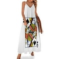 thumbnail image 1 of Paint Splatter Drip Sleeveless Dress dresses with long sleeves prom dresses, 1 of 5