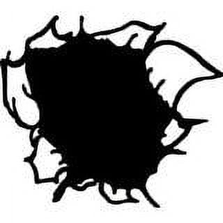 Paint Splatter Picture Art - Kids Boys Bedroom  Peel & Stick Sticker - Vinyl Wall Decal