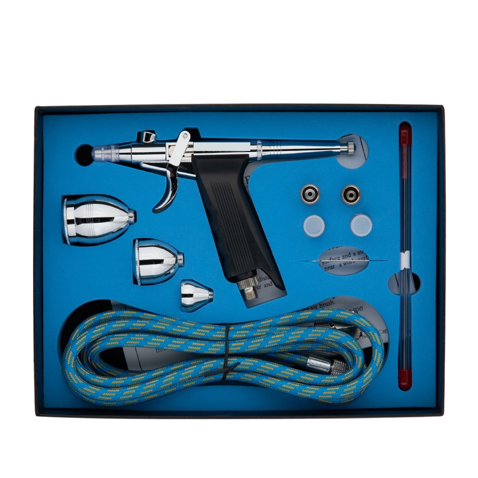Paint Sprayer Dual-action 2cc/5cc/13cc Airbrush Kit (0.2/0.3/0.5mm ) NT-183 (0.3/0.5/0.8) For Painting Cars Air Brush Pray ,Versatile applications