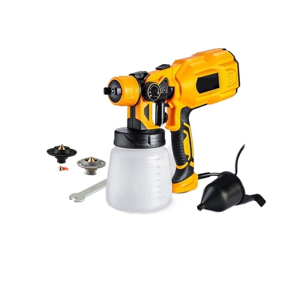 Paint Sprayer Electric Spray Gun High Pressure Airbrush With 3 Nozzle High Atomizing Spray Paint Tool ,Versatile applications
