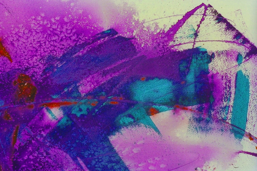 Paint Strokes Canvas Art - Don Hammond Design Pics (17 x 11)
