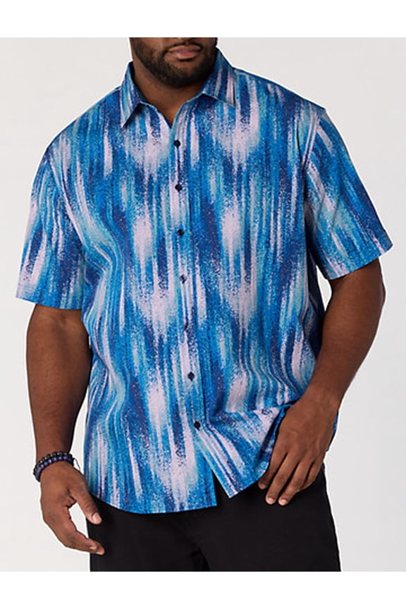 Paint Strokes Sport Shirt Multi 3XL