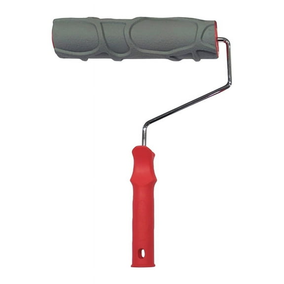 Paint Tool Brick Embossing Roller Wall Decor Pattern Texture Rolling Flower Roll