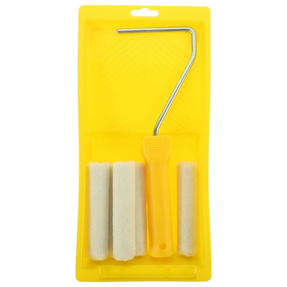 ifundom Small Paint Roller Set with Tray for Home and Wall Painting, Easy to Use, Ideal for and