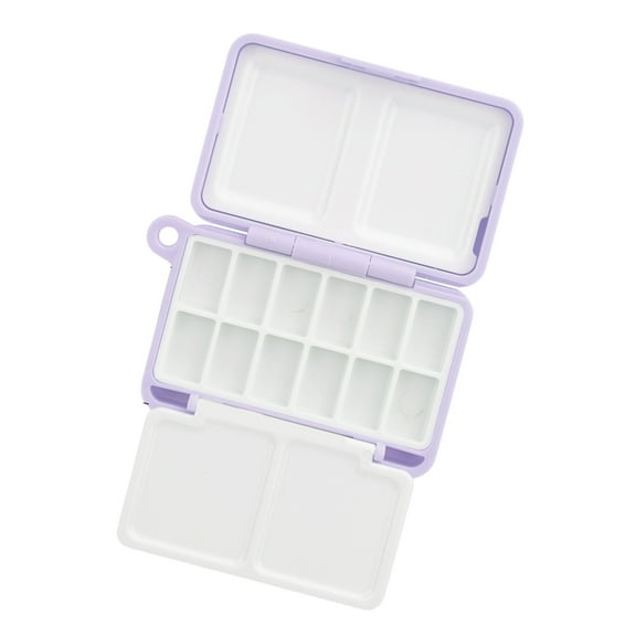 Paint Tray Travel Painting Holder Paint Organizers Case Small Painting Box Paint Storage Box Leakproof Paint Container
