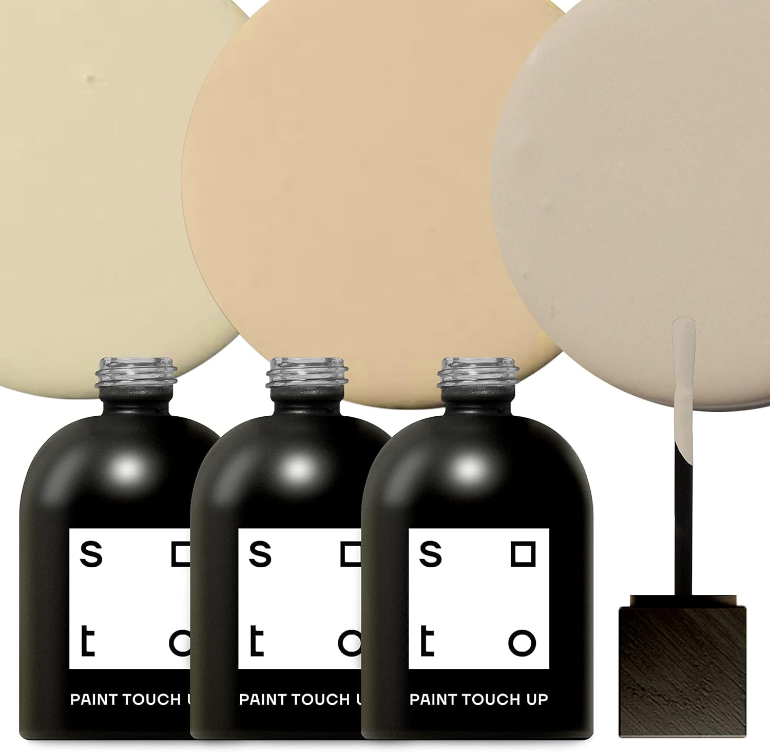 Paint Up, Set Of 3, Appliance + Porcelain, HighGloss Finish (Beiges