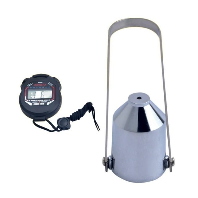 Paint Viscosity Cup Cup With Stopwatch Mixing Thinning Tool