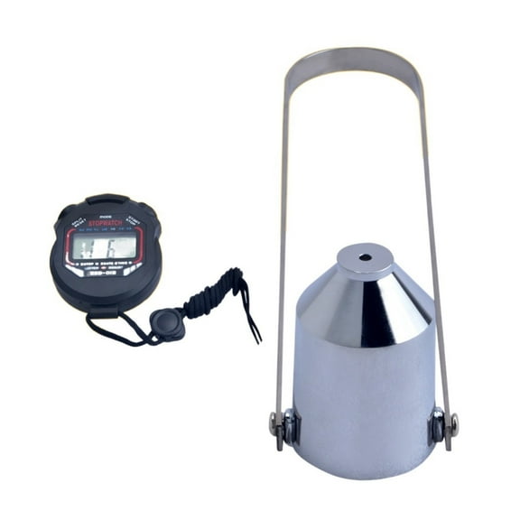 Paint Viscosity Cup Viscometer Cup With Stopwatch Mixing Thinning Tool Viscosity Test Cup 2#