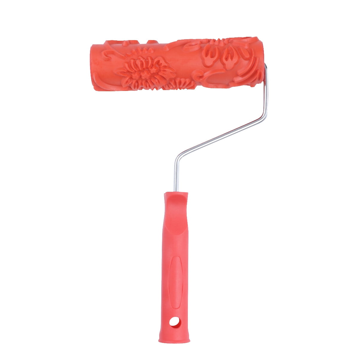 Paint Wallpaper Roller Lovely Birds Pattern Grain Printing Roller Plastic Head Paint Brush Wall