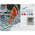 thumbnail image 1 of Paint Works Paint By Number Kit 11"X14"-Ice Cardinal, 1 of 3