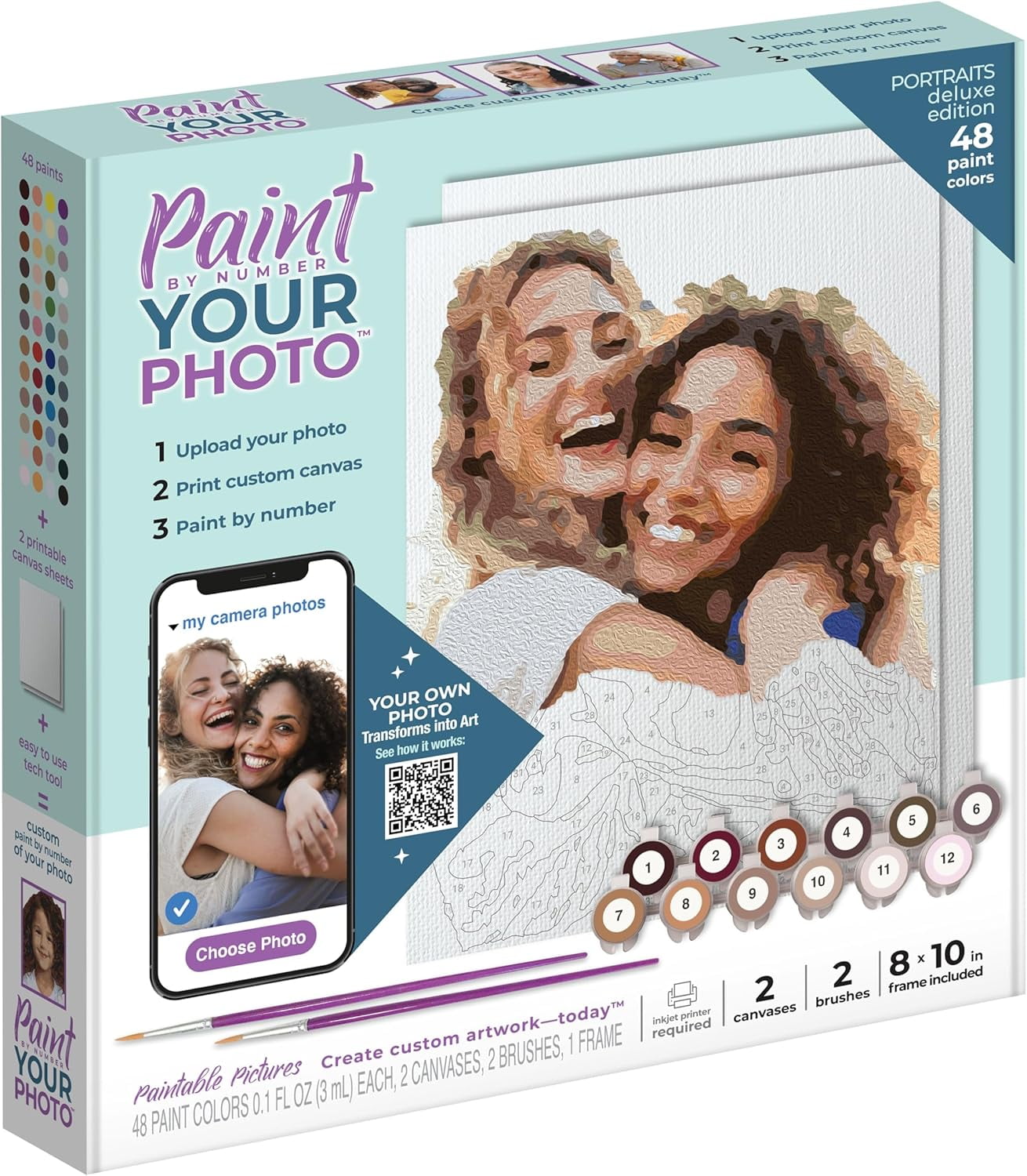 Paint Your Photo Portraits Edition, 48 paints